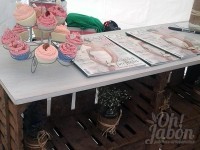 Jabones artesanales y bombas de baño cupcake