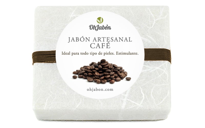 Jabón natural de Café