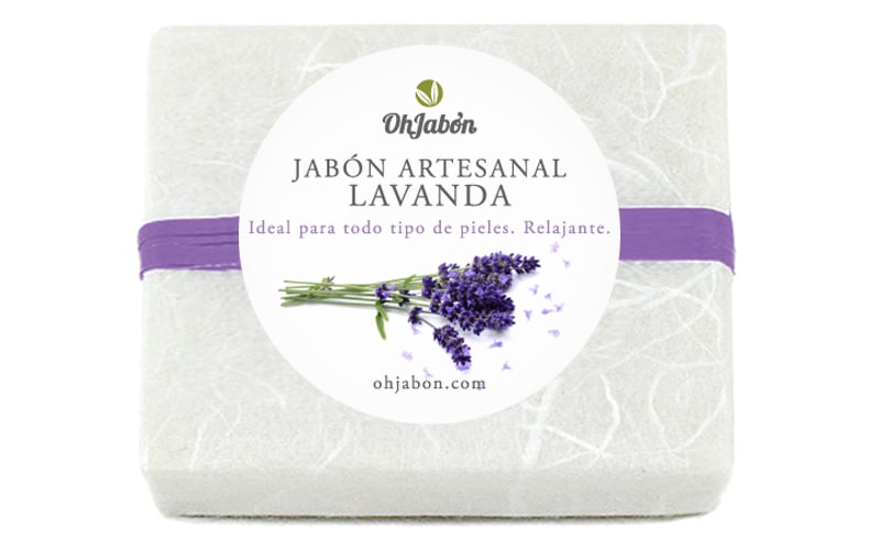 Jabón de lavanda - Jabones artesanales naturales | OhJabon