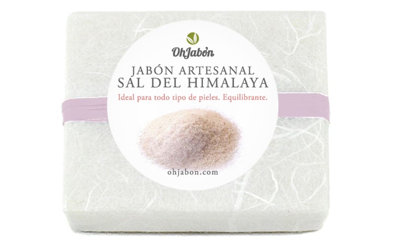 Jabón natural de Sal del Himalaya